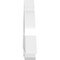 Ekena Millwork Ericson Architectural Grade PVC Gable Bracket, 48"W x 20"H x 4"D x 6"F, 10/12 Pitch GBP048X20X0406ERI00 - alternate 2